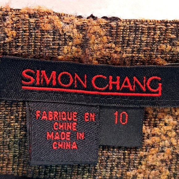 SIMON CHANG womens SKIRT Sz 10 or~ 29 waist PACTHWORK COTTAGE GRANDMA BOHO CHIC - Picture 8 of 9